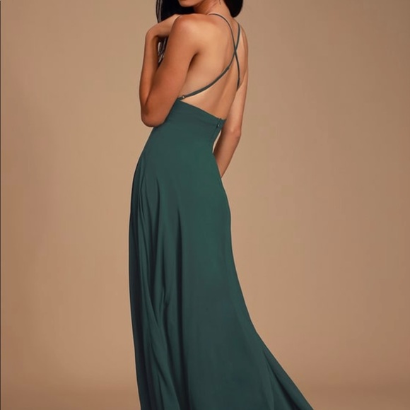 Dreamy Romance Backless Maxi Dress - Picture 2 of 2